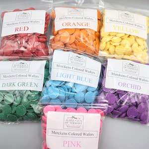 Merckens Colored Chocolate Coating Wafers 1 LB