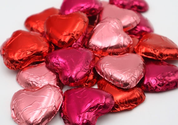 Chocolate Love Hearts Foil Wrapped - Wedding Gifts - View #7