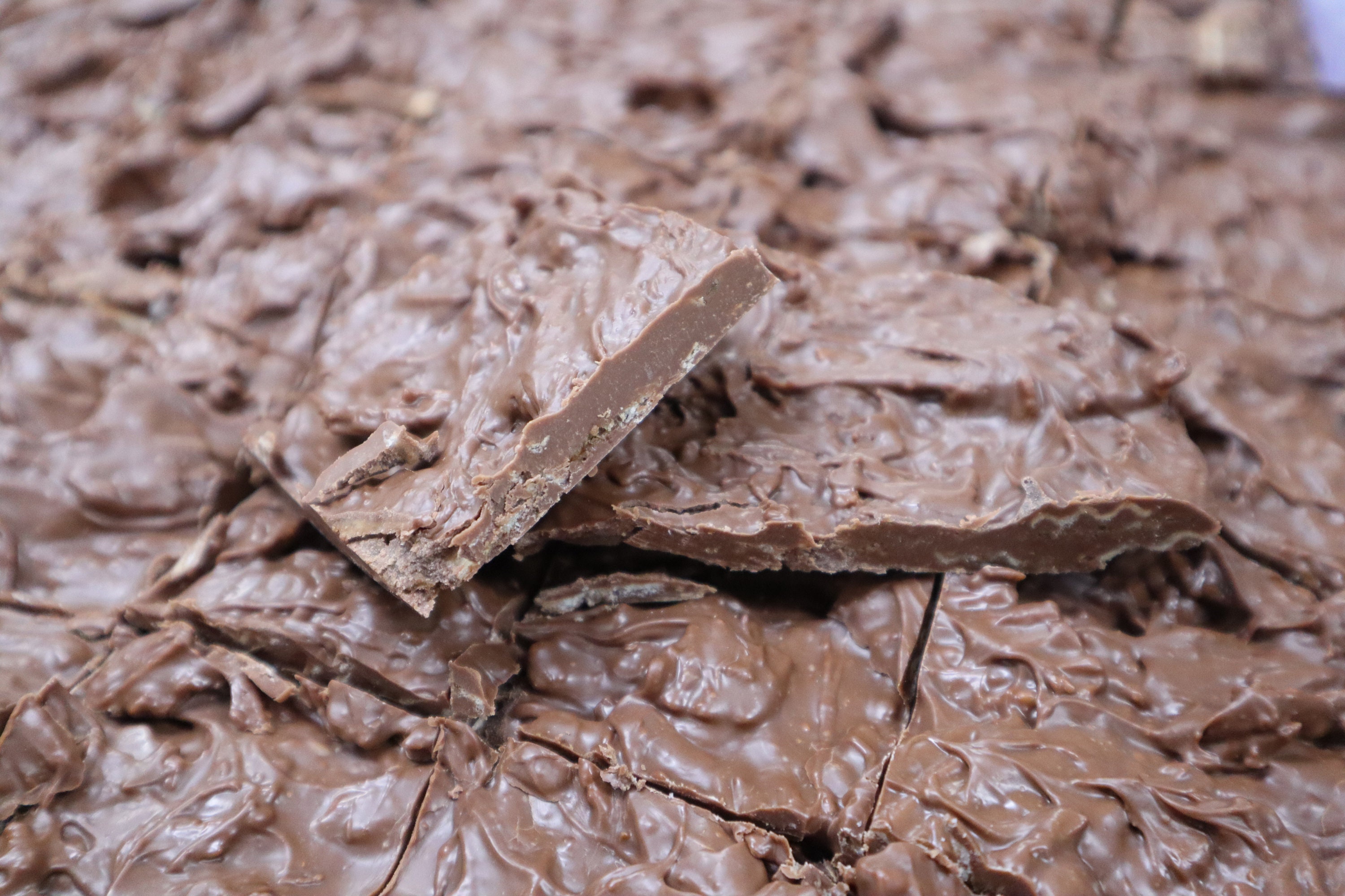 Milk Chocolate Covered Potato Chip Bark 10oz Etsy