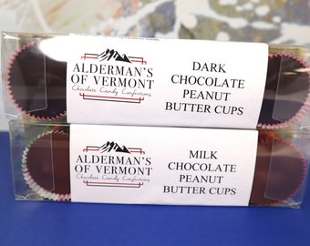 Milk or Dark Chocolate Peanut Butter Cups 4pk