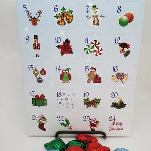 Christmas Holiday Milk Chocolate Advent Calendar Christmas 2022 image 2