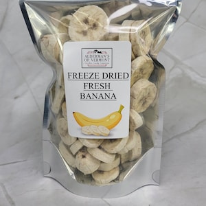 Freeze Dried Bananas