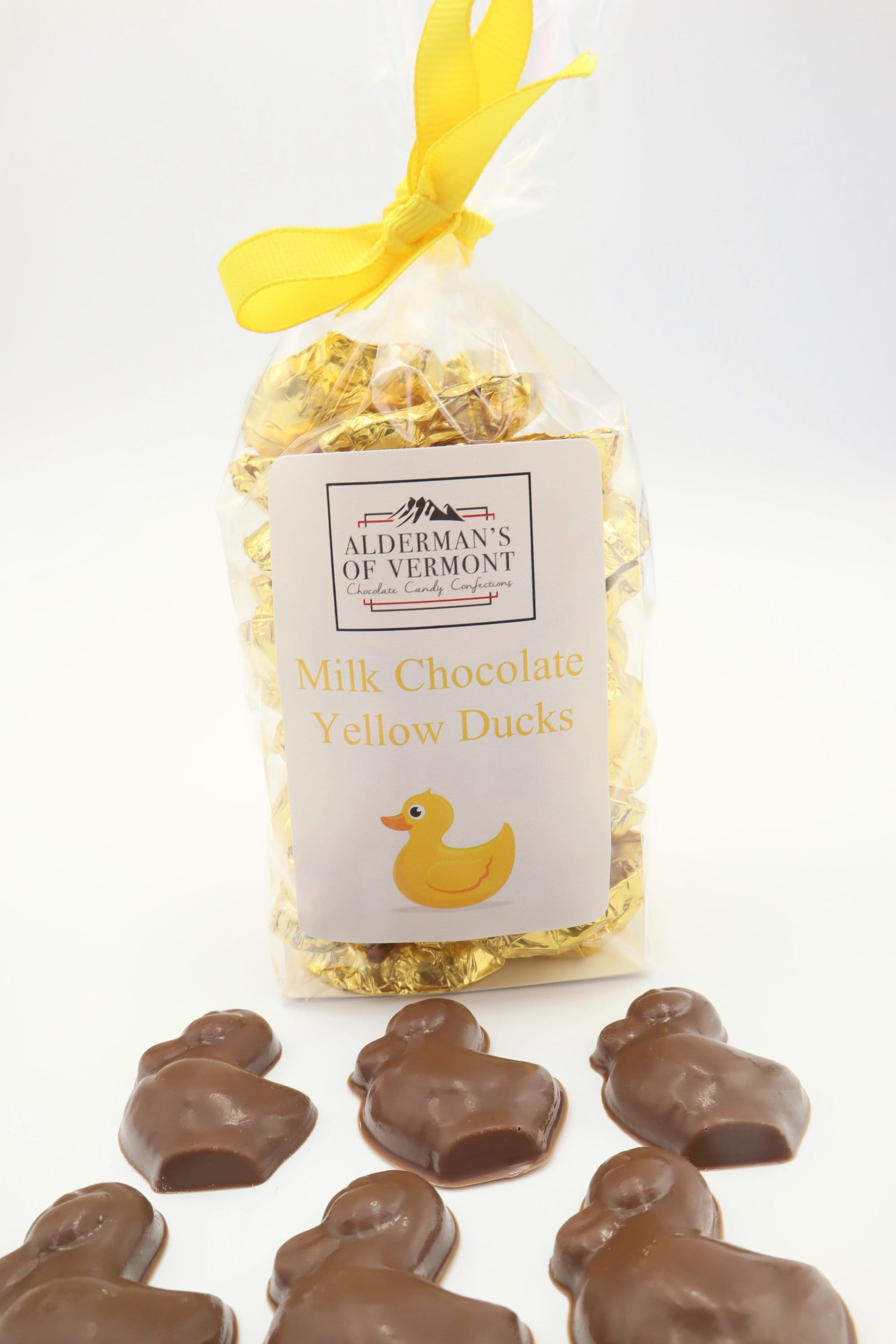 Half Pound Baby Ducks Milk or Dark Chocolate Individually Wrapped - Etsy