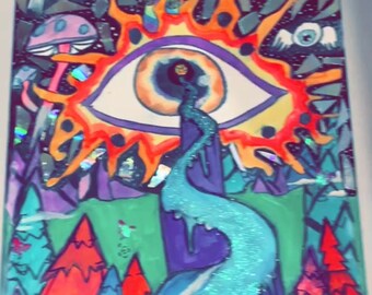 Trippy painting