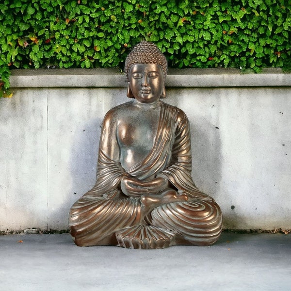 Large Buddha Statue Outdoor - Etsy