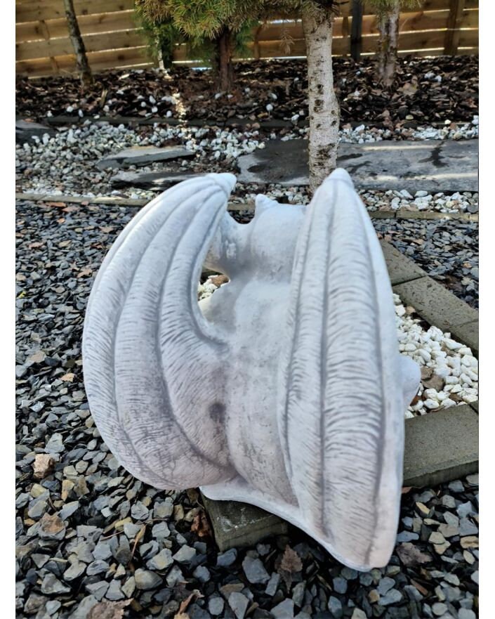 Casa Padrino gargoyle rilievo murale barocco leone 80 x 80 x A. 80 cm - Grande testa di leone gargoyle in pietra rilievo decorazione murale - Accessori per Decorazione Giardino Barocco | Casa Padrino