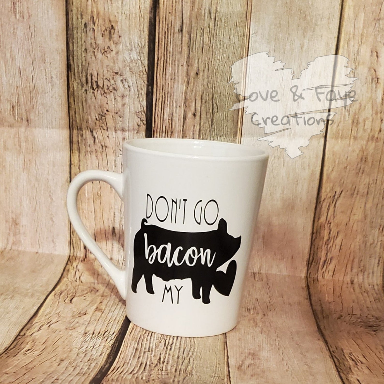 Coffee Mugs with Vinyl Decals Etsy