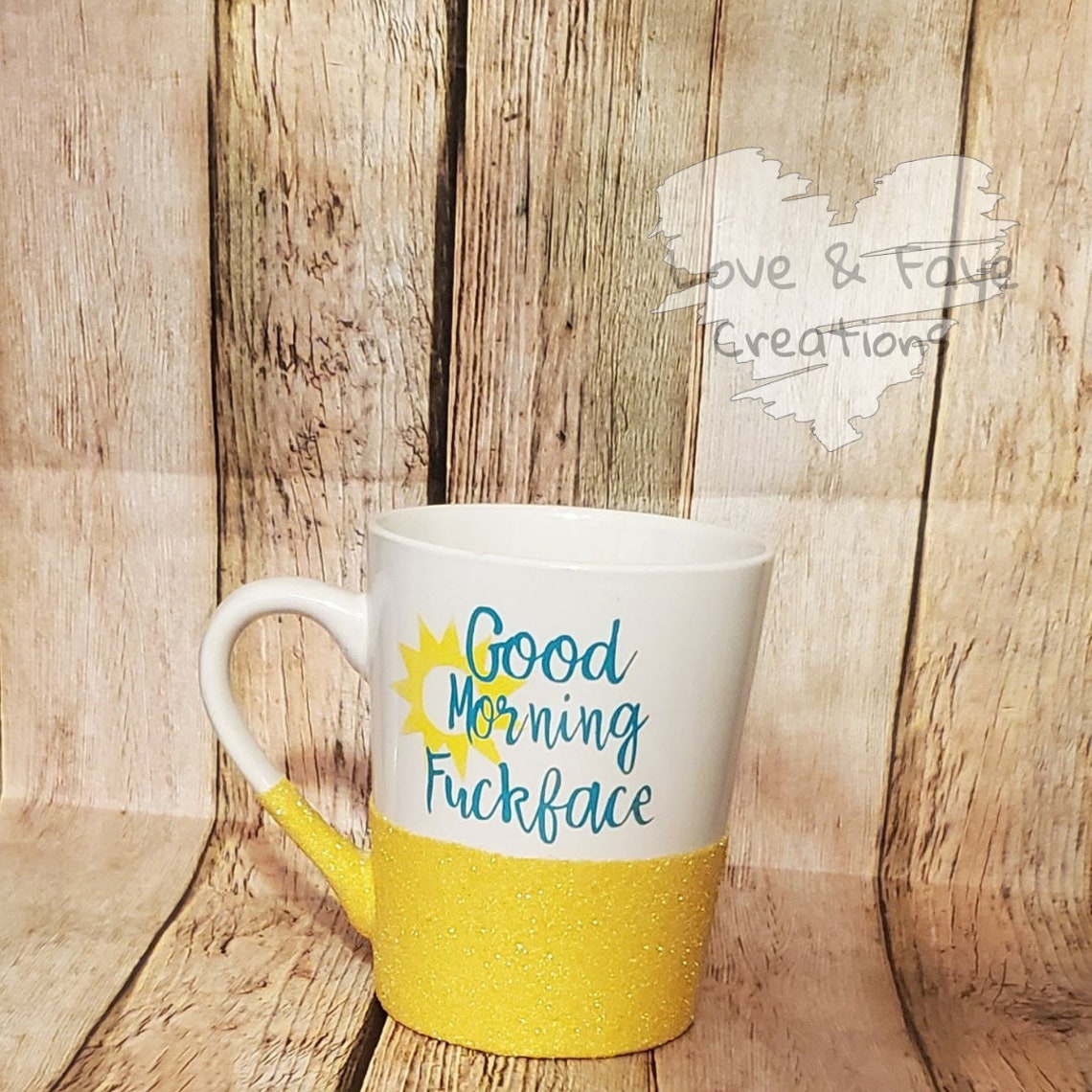 Coffee Mugs with Vinyl Decals Etsy