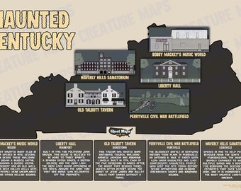 Kentucky Art Print: Haunted Kentucky
