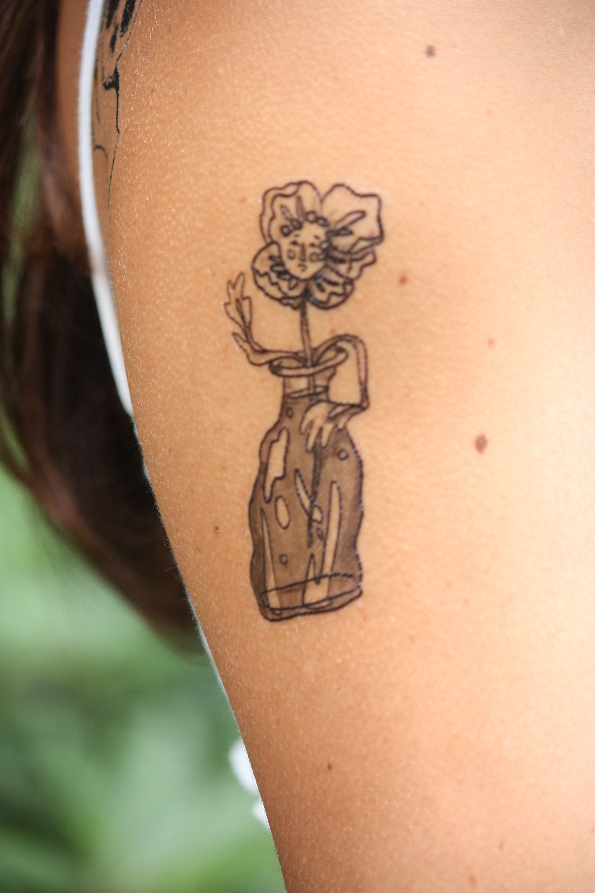 Buy Talking Flowers Temporary Tattoo keas Art Online in India - Etsy