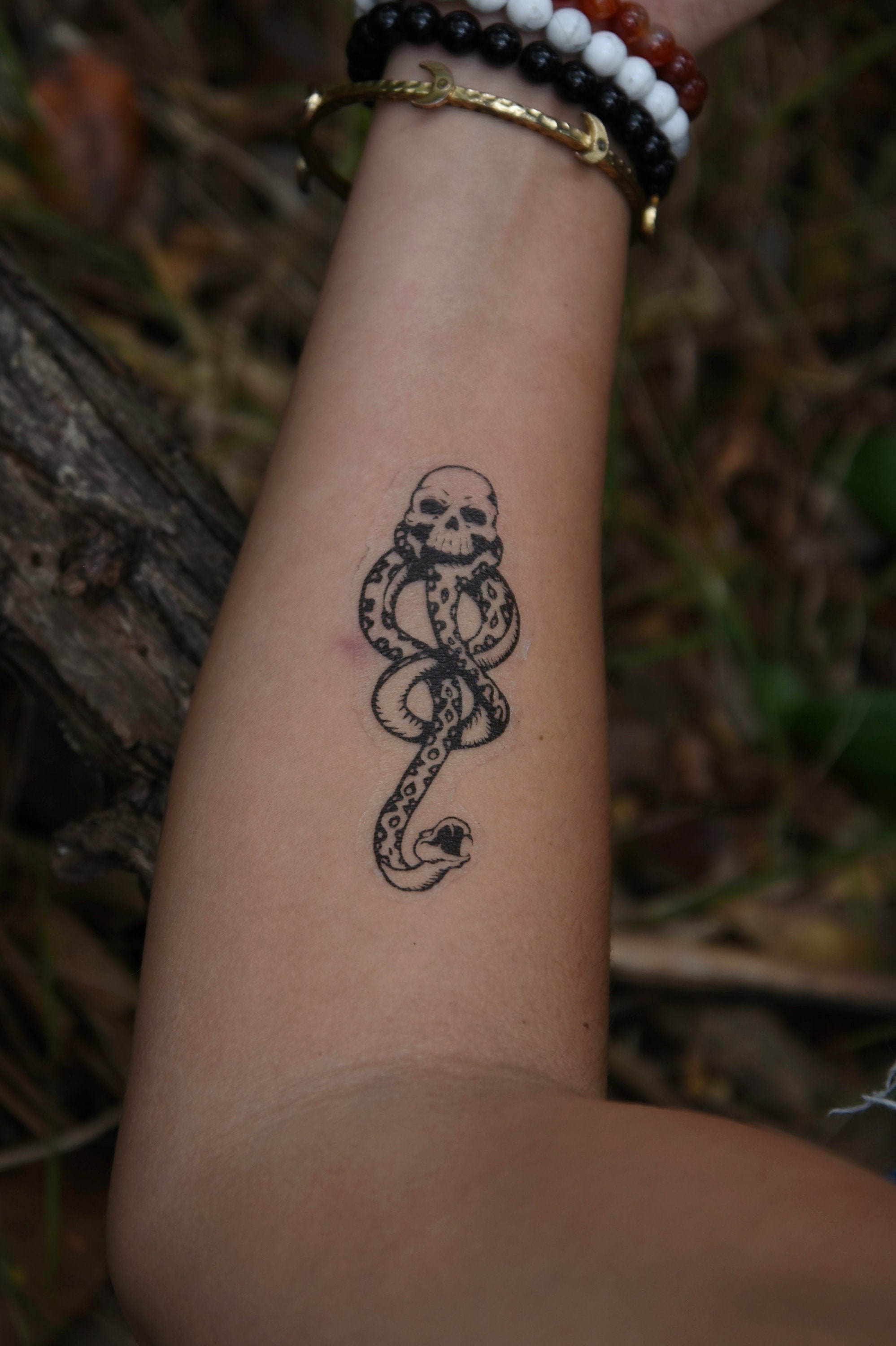 Death Eater Tattoo - Etsy Sweden Death Eater Tattoo - Etsy Sweden