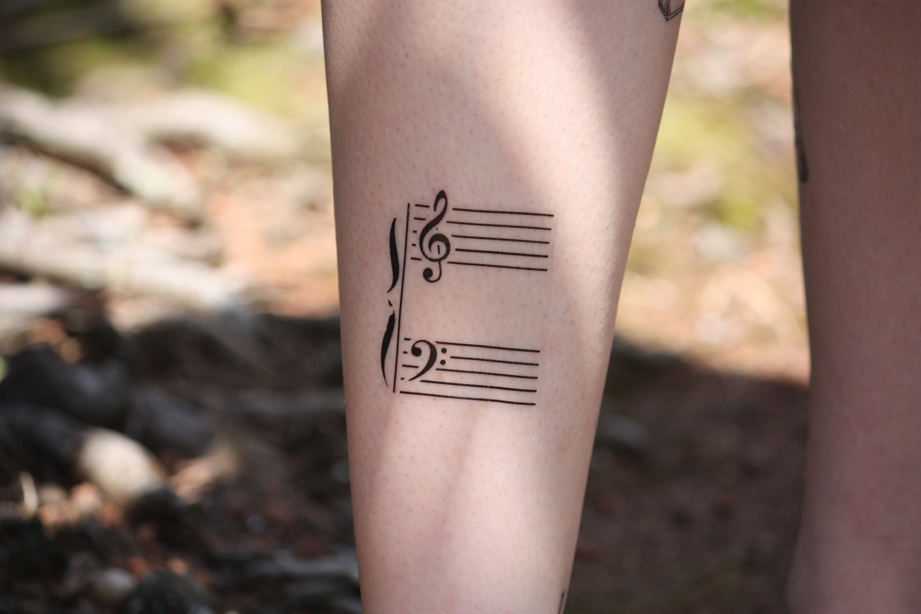 Soft Piano Temporary Tattoo Start of Music Sheet - Etsy Soft Piano Temporary Tattoo Start of Music Sheet - Etsy