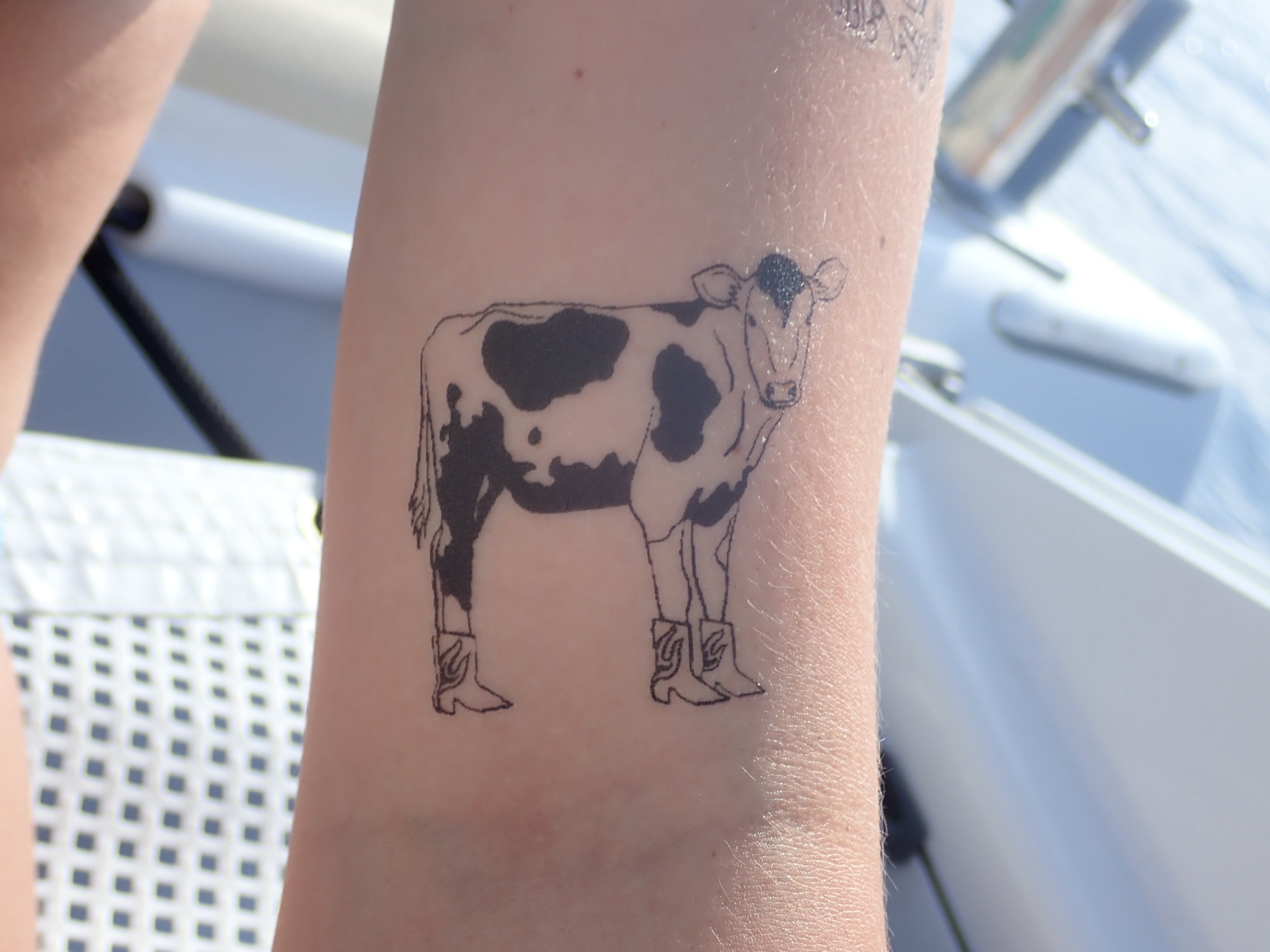 cow print cowboy hat 00 9 rl  rsticknpokes