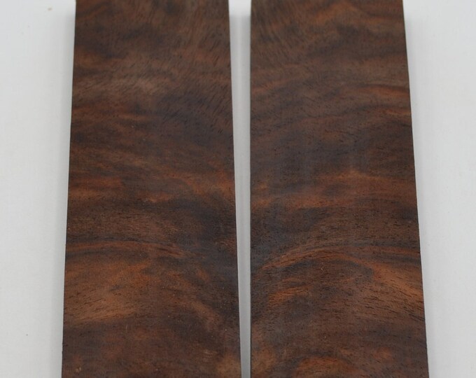 Stabilized Figured Black Walnut Knife Handle Block 15/8 Etsy