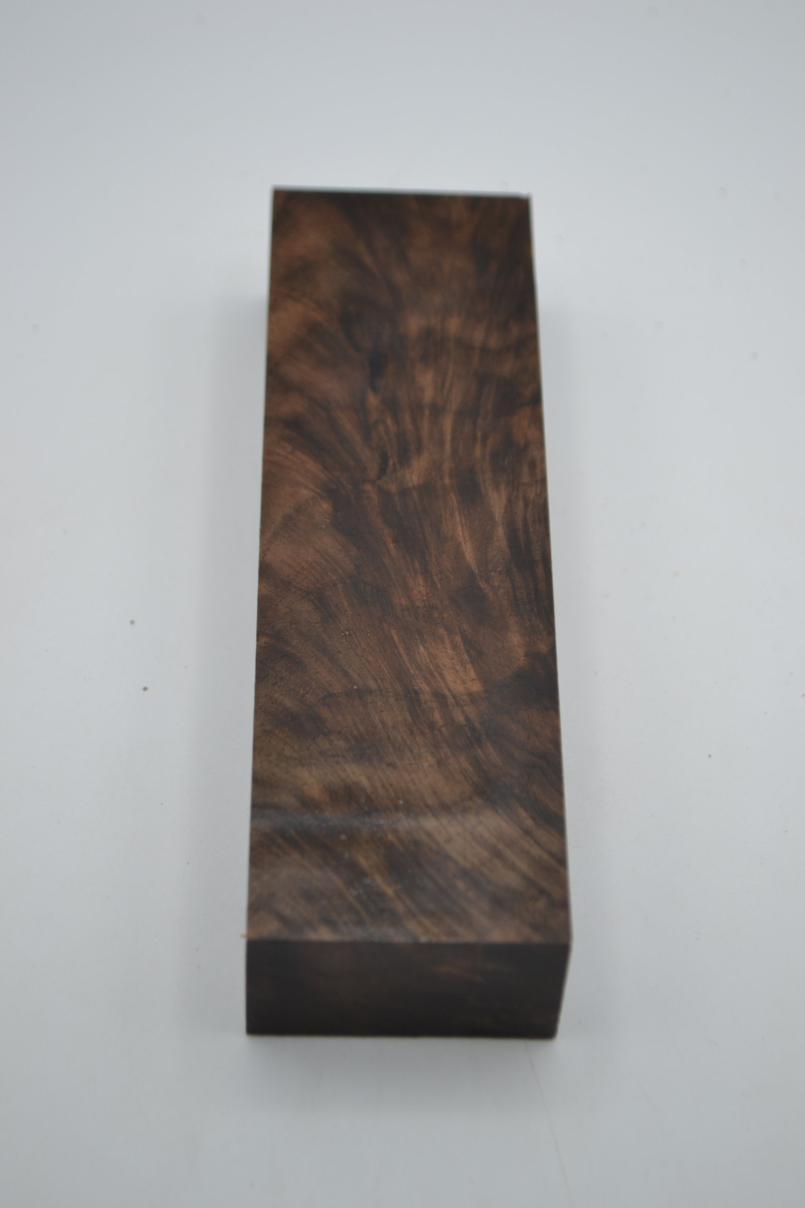 Stabilized Figured Black Walnut Knife Handle Block Etsy