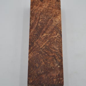 Stabilized Spalted Maple Burl Knife Handle Block, 1-1/4" x 1-3/4" x 6"