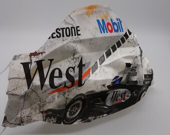 Mclaren Cotton Face Mask F1 Formula One Face Mask Design Etsy