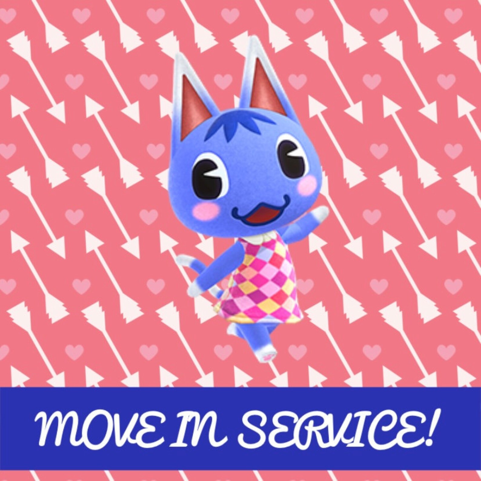 Villager Move In Rosie ACNH Etsy
