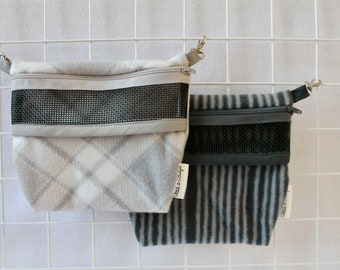 ¡Bolsa para sujetadores de forro polar estampado, lista para enviar!