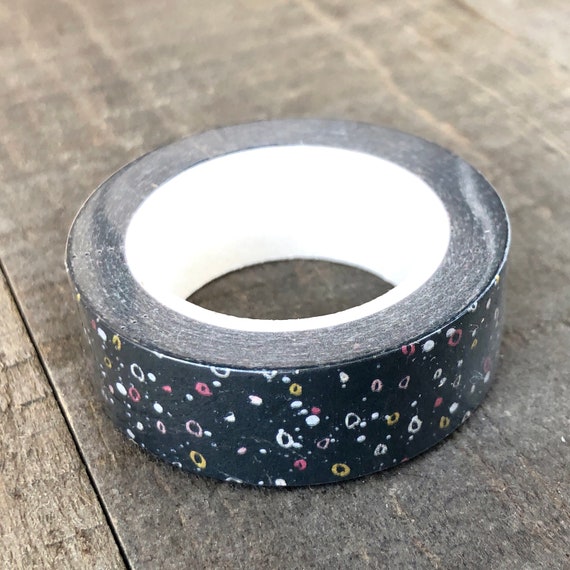 Lace Washi Tape, W: 10 mm, 5 M, 1 Roll
