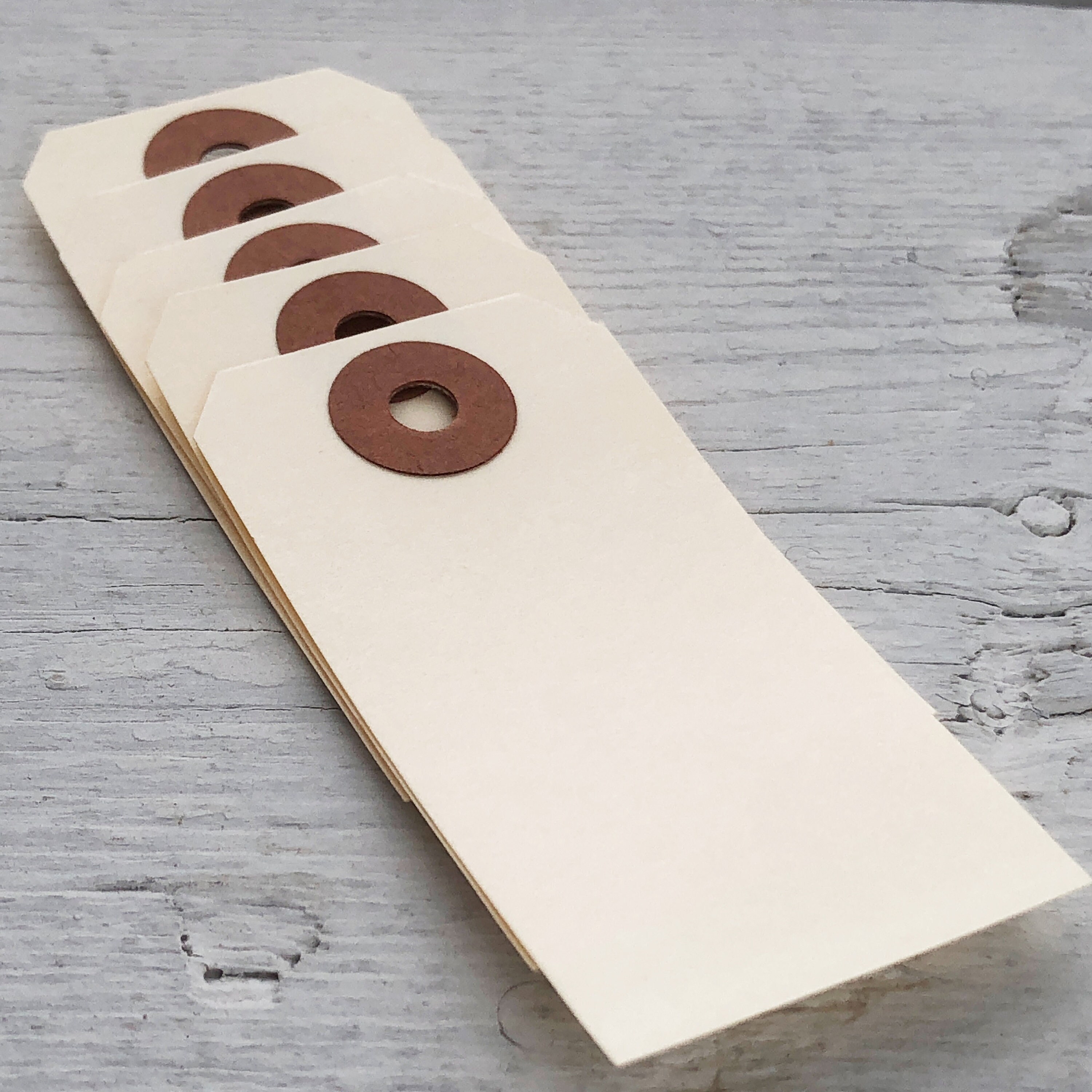 Manila Tags 1 Small Kraft Labels 2 3/4 x 1 3/8 inches DIY Etsy