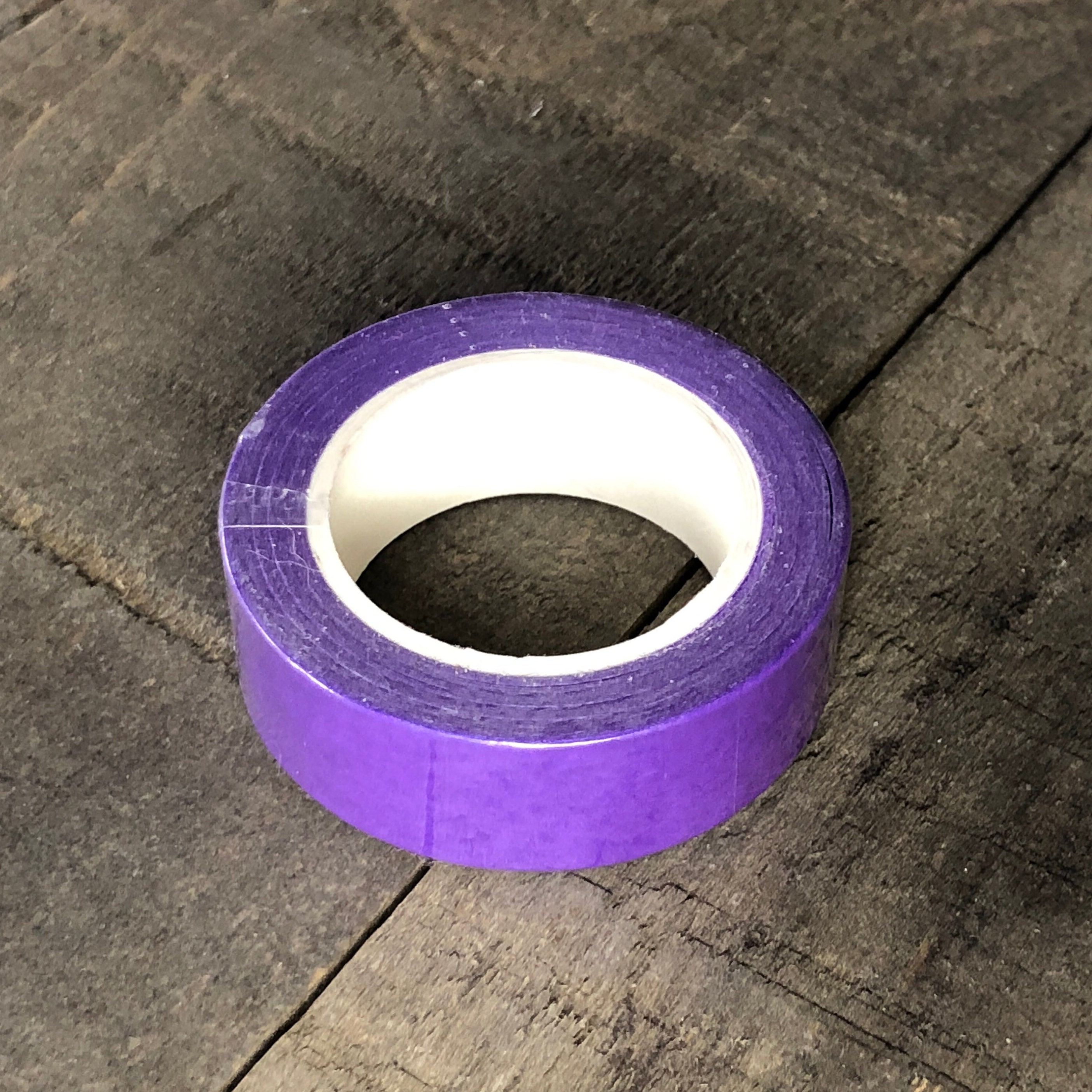 Lilac Periwinkle Washi Tape 15mm X 10m Roll, Solid Color Cornflower Blue  Plain Paper Tape Very Peri 