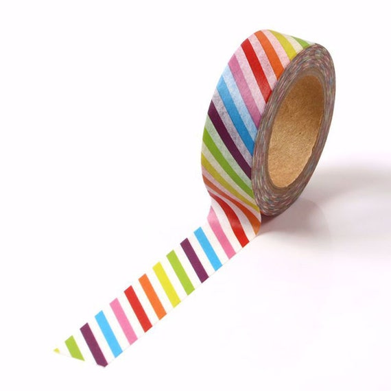 Rainbow Stripe Washi Tape
