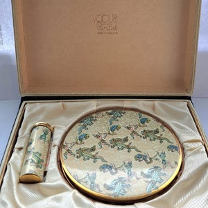 Prelude to Beauty,Large, Compact and Lipstick Holder,in the form of a Book by VOGUE