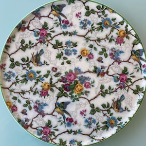 Royal Tudor Ware 11&quot;Lorna Doone Chinz 11 Cake Platter.