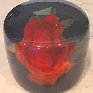 Stunning, Mid-Century Modern, Extra Large,Vintage, Marchwiel, Lucite Desk Accessory,  Paperweight