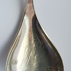 Stunning,Marius Hammer 830S Silver Nordkap Spoon.