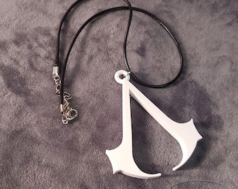 Inspirado en Assassin's Creed - Collar - 3D - Hecho a mano