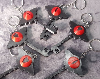 Llave - Inspirada en HAZBIN HOTEL - Llavero - 3D - Hecho a mano