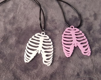 Costillas - Pecho - Collar - Emo - 3D HandMade