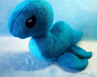 Plesiosaurio - Dinosaurio - Nessie - Lindo peluche - Hecho a mano