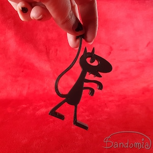 Luci the Demon - beeldje - geïnspireerd - ONTHEFFING - 3D HandMade