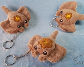Mini Manta raya - Panqueque de mar - Stingray - Lindo - - Mobulidae - Llavero - ITH Plushie - Hecho a mano