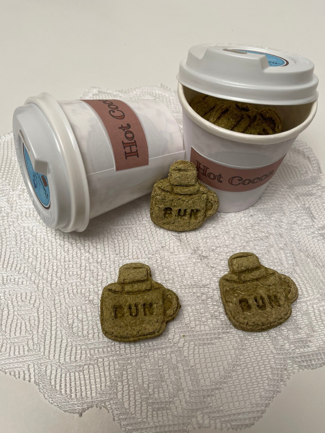 Beans Brew Hot Chocolate Cups Hot Cocoa Inspired Bunny Treats, Winter