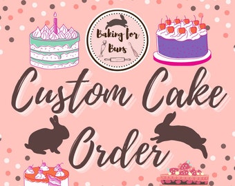 Personalisierte Kuchen für Haustiere, individuelle Geburtstagskuchen für Kaninchen, individuelle Partykuchen für Meerschweinchen und Hamster, Bio-Kuchen für Katzen