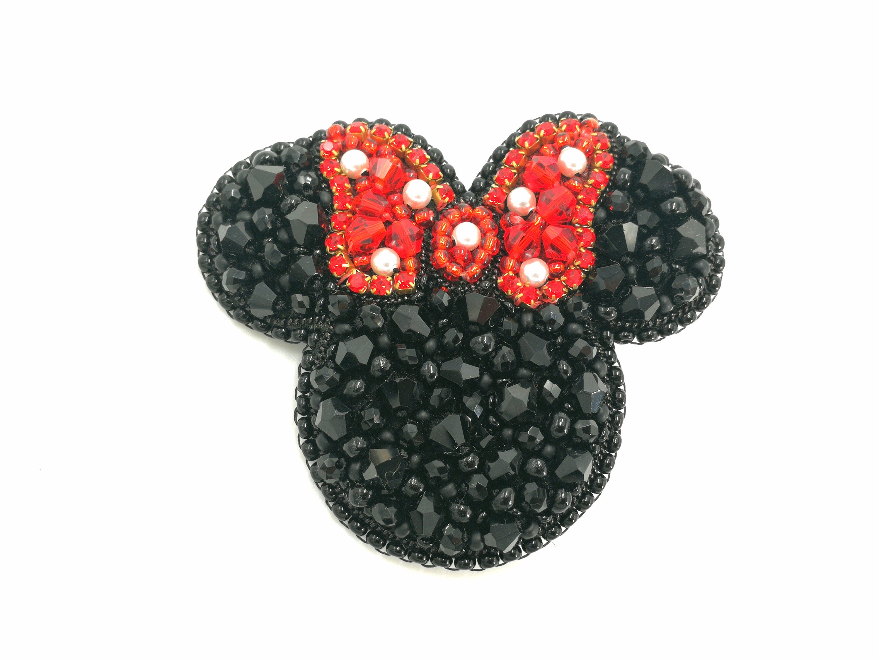 Minnie Mouse lapel pin Mickey Mouse brooch Disney jewelry Etsy
