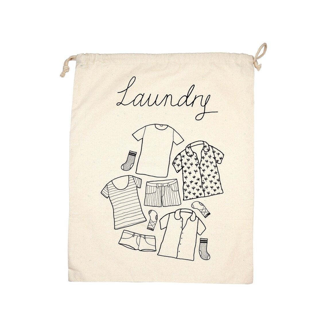 100 Organic Cotton Travel Laundry Bags Etsy