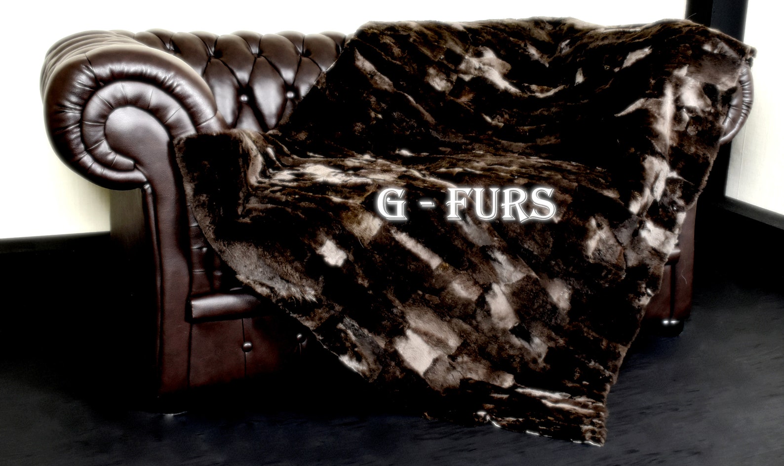 Luxury Real Beaver Fur Blanket Etsy