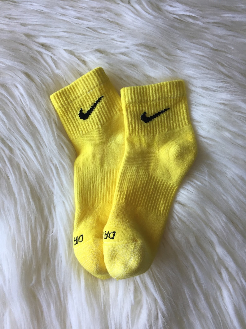 Colored Ankle Nike Socks | Etsy