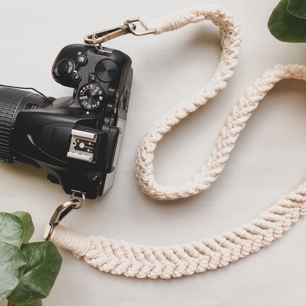 Macrame Camera Strap | Travel Gifts | Boho | Photography | Accessories | Summer | Bohemian | Travel | Gifts for Her | Spring | Gifts for Him