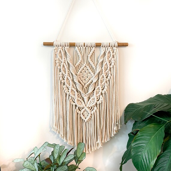Large Handmade Macrame Wall Hanging / Bohemian Home Decor / | Etsy