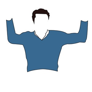 New Girl: &quot;29&quot; Schmidt Vector Outline