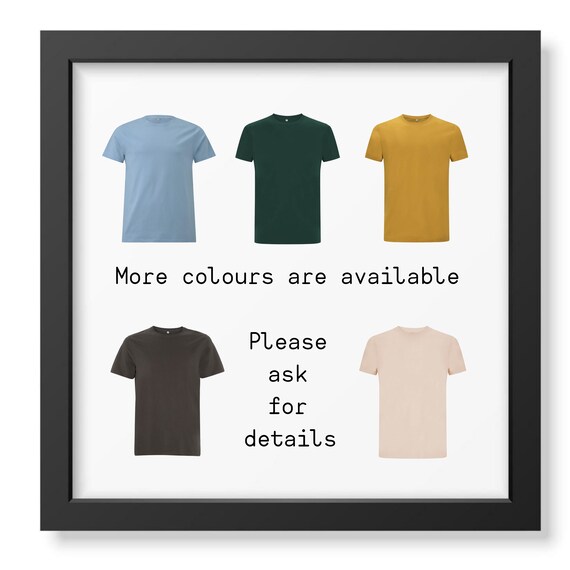 Custom Design Organic T Shirt in a 