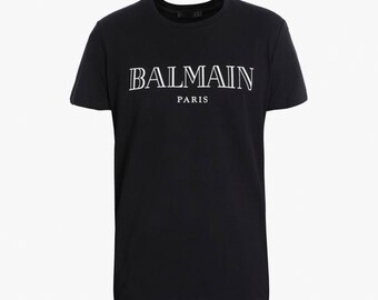 balmain t shirt etsy