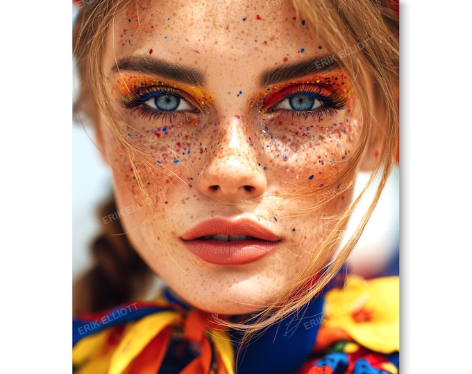 8x10 Photo Art Print Beautiful Woman Portrait