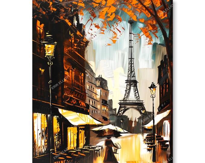 Paris France 8x10 Art Photo Print Eiffel Tower